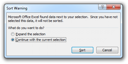 How to Alphabetize in Excel - Udemy Tutorial 6