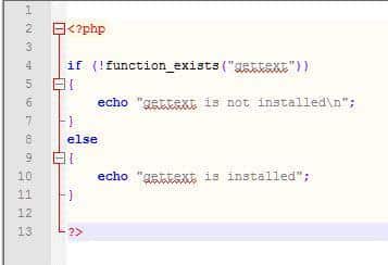 php gettext