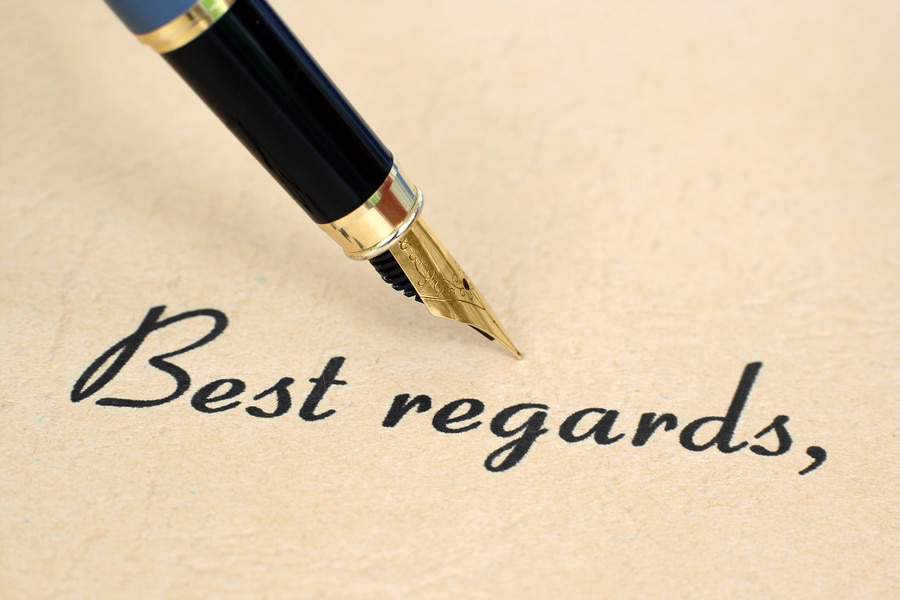 With Best Regards: Closing Your Letter - Udemy Blog