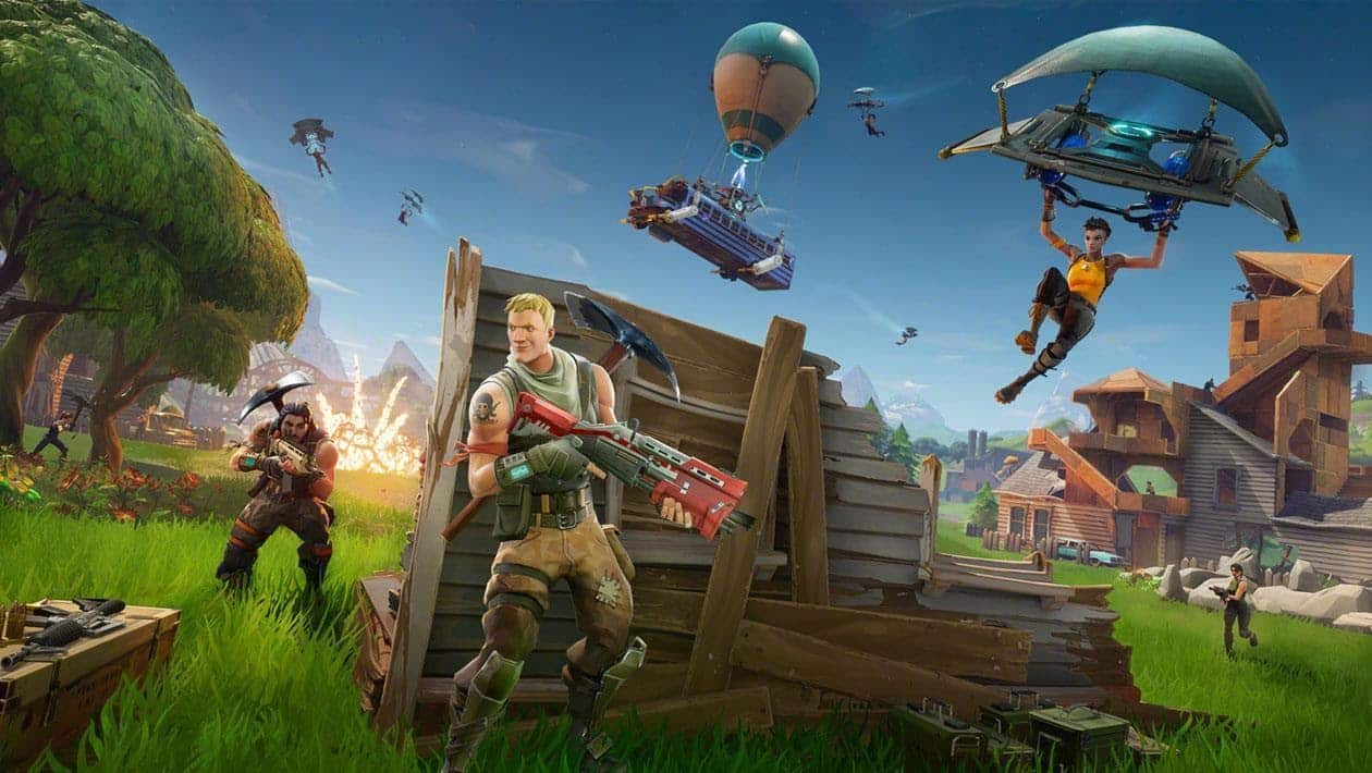 Fornite, made with Unreal Engine